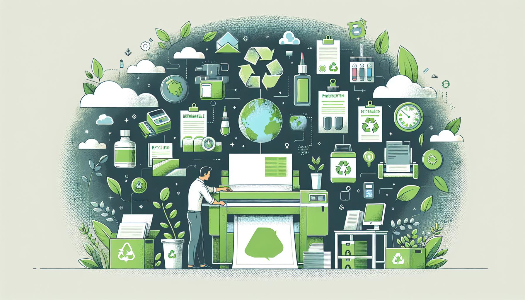 grafika: eko-innowacje w drukarstwie: jak branza staje sie zielona