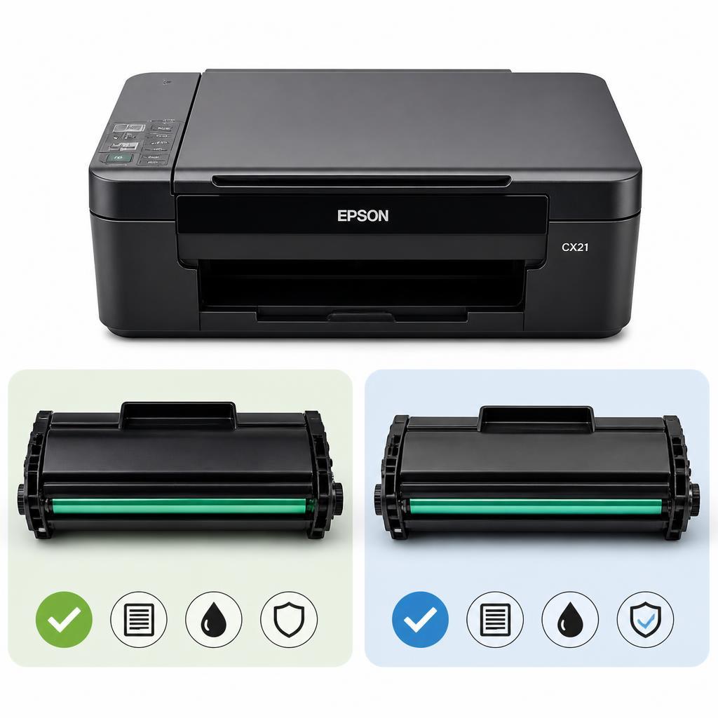 Tonery Epson CX21 - zamienniki i oryginalne: Kompleksowe rozwiązania dla Twojego urządzenia drukującego