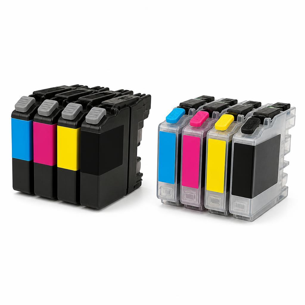Tusze Brother LC-125 CMYK - Zamienniki i Oryginalne: Kompleksowe Rozważania
