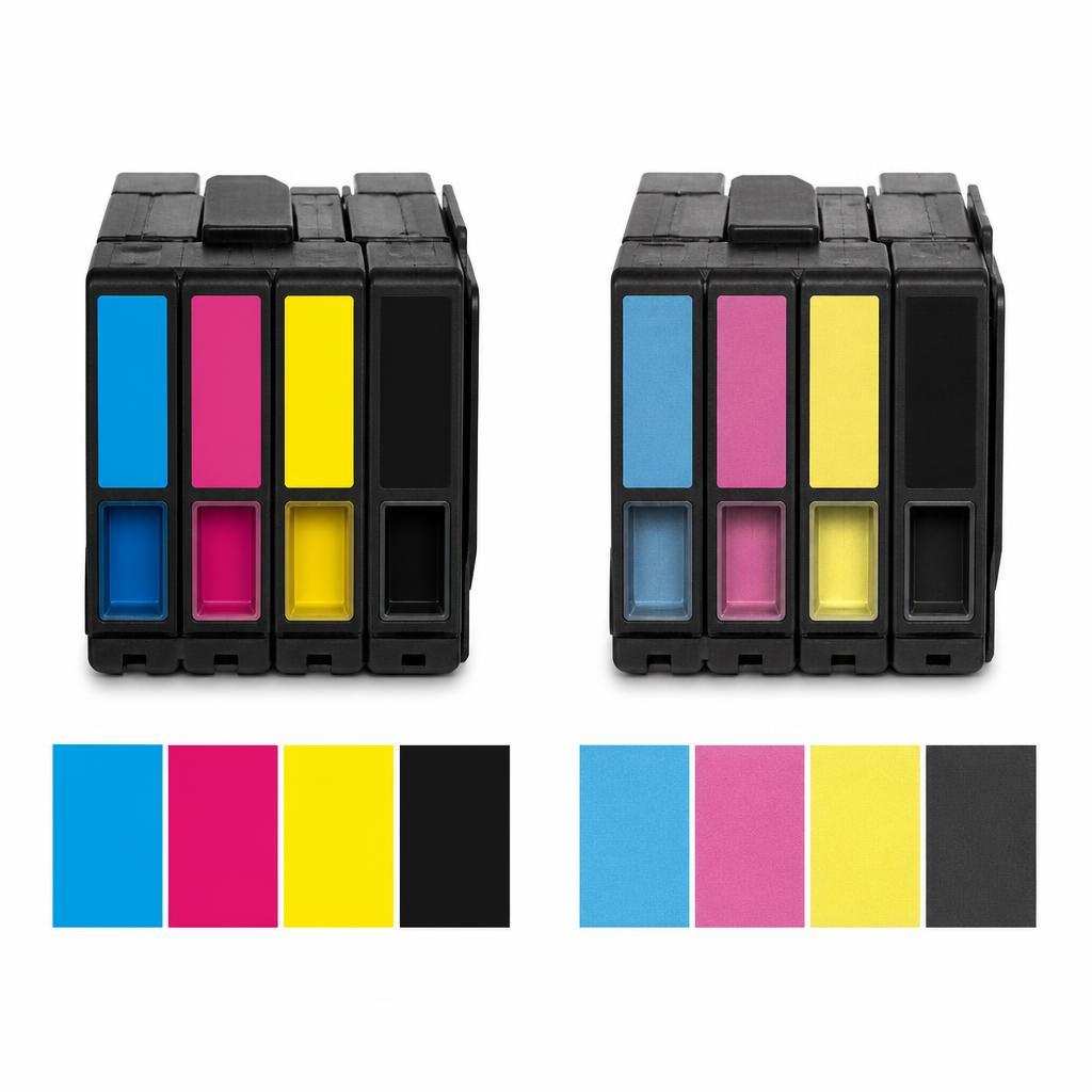 Tusze Canon GI-490 CMYK - zamienniki i oryginalne: porównanie i analiza